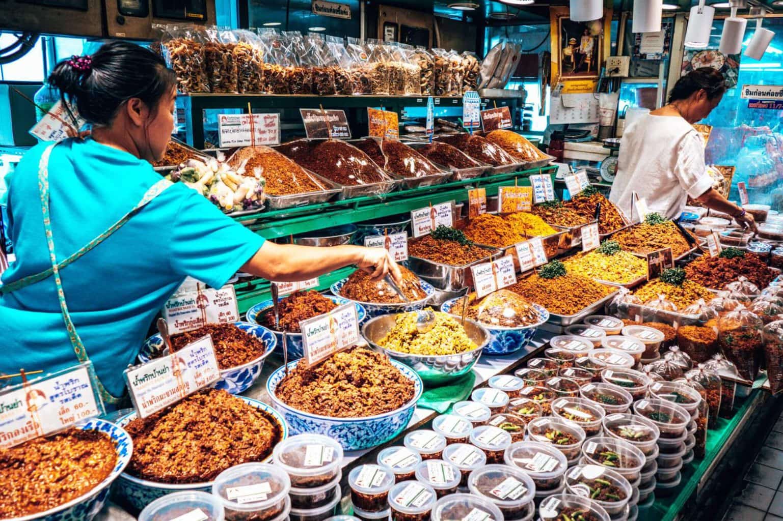 Or Tor Kor Market. Spices.