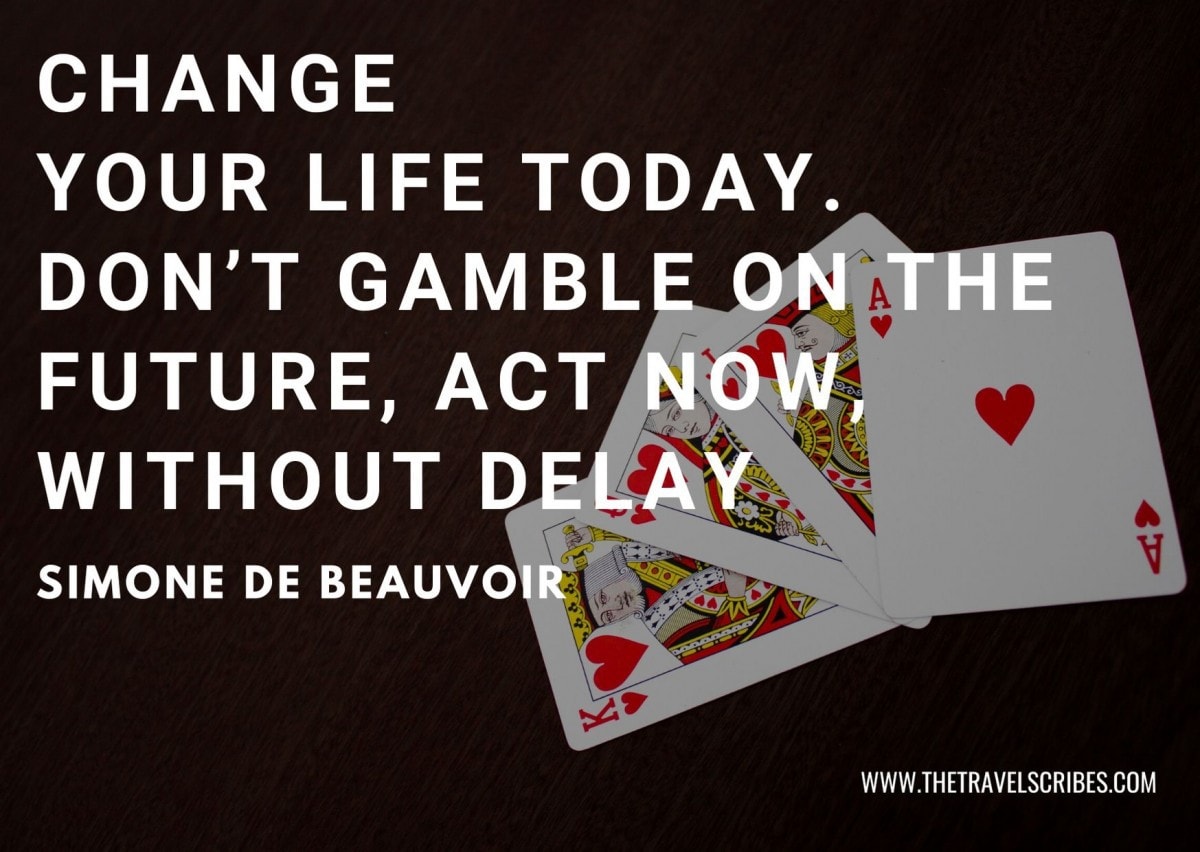 Facebook Captions - Simone de Beauvoir