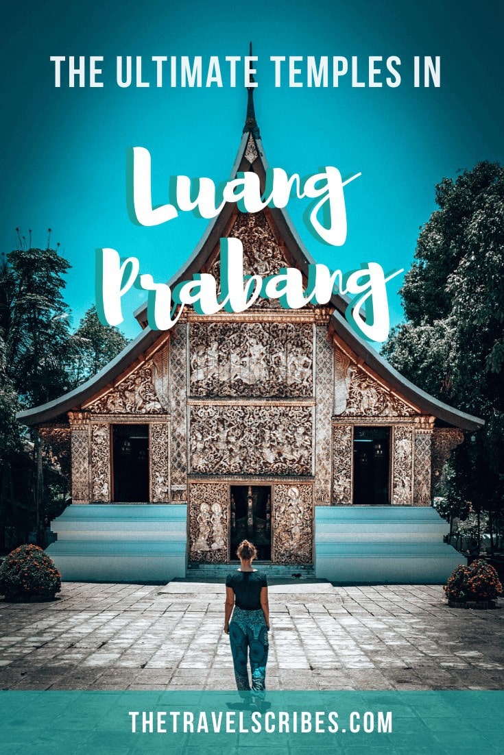 Luang Prabang Temples Pinterest Pin