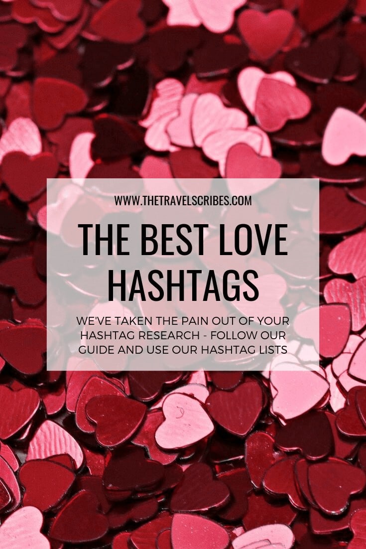 Pinterest Graphic - Love Hashtags
