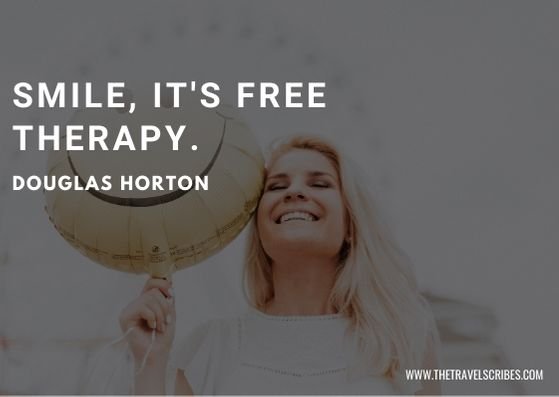 Smile Quotes Smile Captions - Smile its free therapy