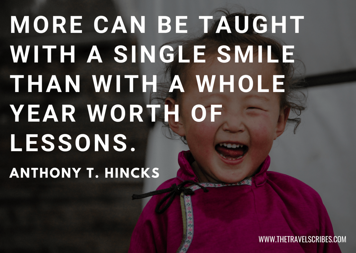 Wise quotes about smiling