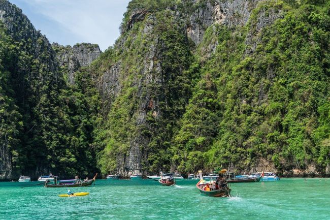 Phuket Thailand boats