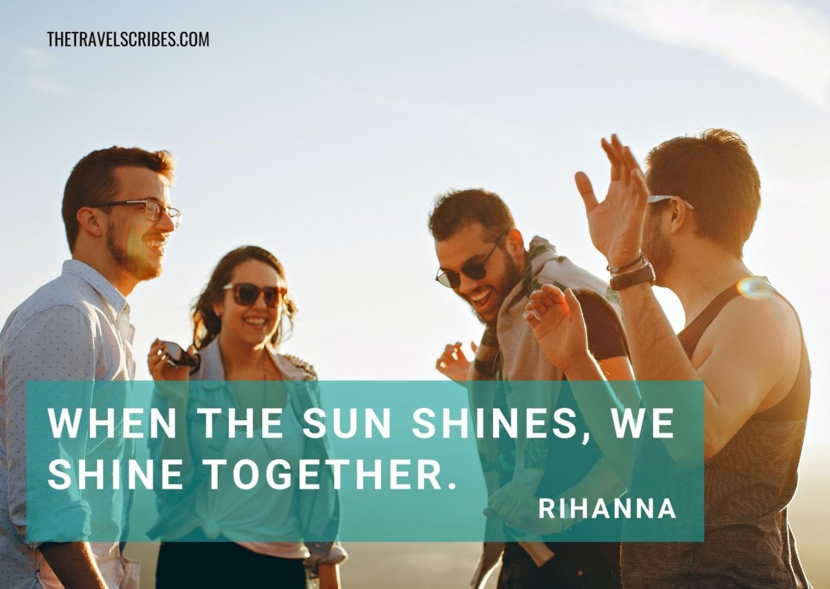 Caption for friends - Rihanna