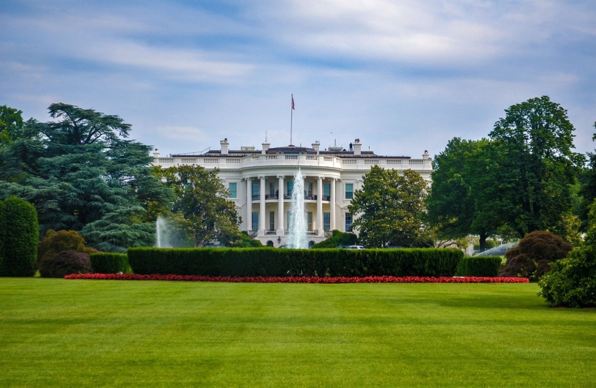American Landmarks - The White House home of the US president